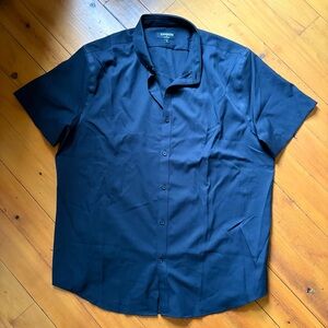 Express Men's Black Shirt